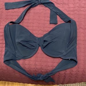 2Bamboo black bikini top only size S/M